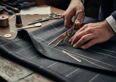 Cutting Muster - The Tailoring Process