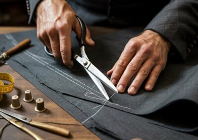 Cutting Muster - The Tailoring Process