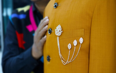 Luxury Multi Chain Brooch For Men & Women