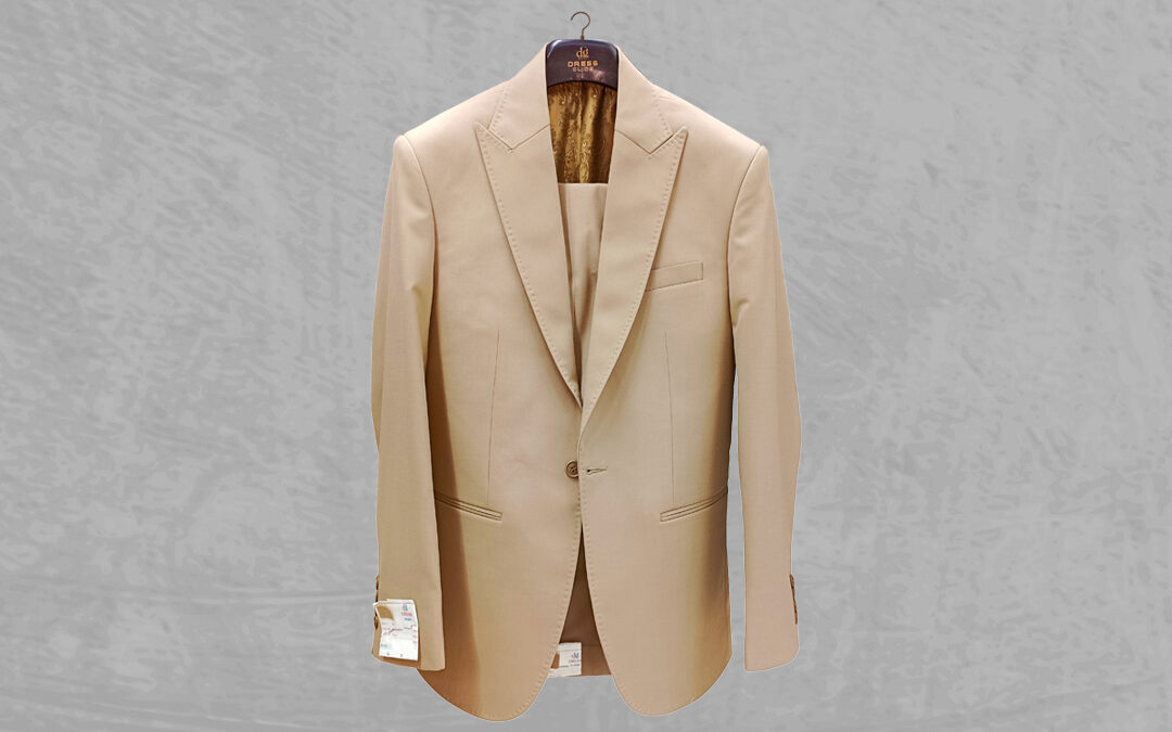 Our Making Classic Hand Pick Stitched Suit for Customer